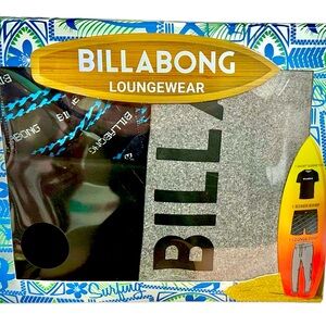 NIB Billabong Loungewear Mens Short Sleeve Boxer Briefs  Size Large